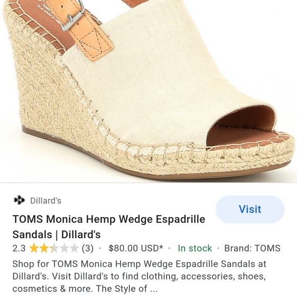 Tom's wedge sandals - Picture 6 of 6